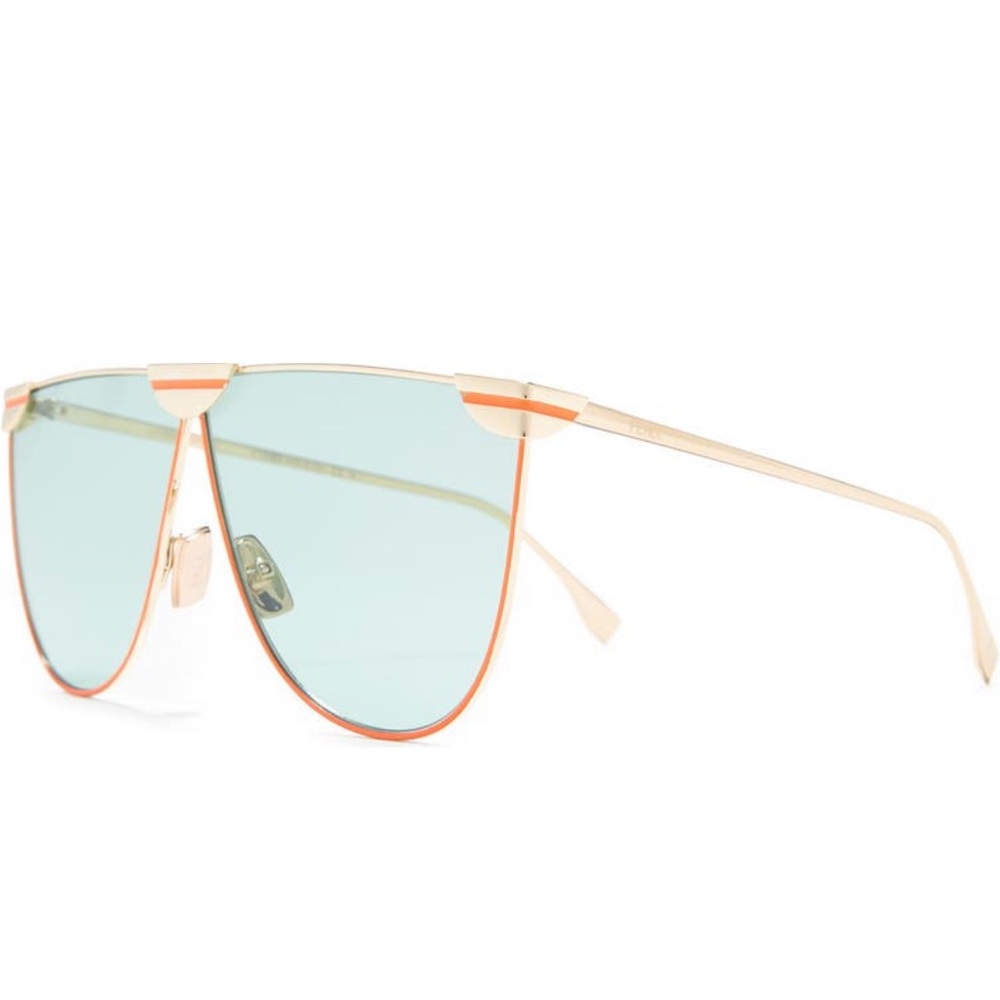 Fendi 69mm Aviator Sunglasses - Picture 4 of 12